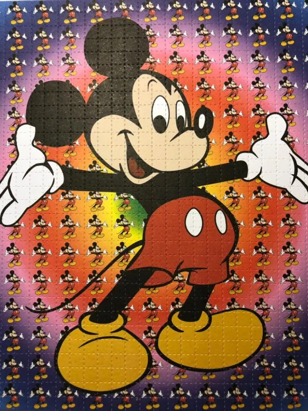20X – 100x Mickey Mouse LSD tabs 260 micro grams (260ug) PURE Aztec Crytal